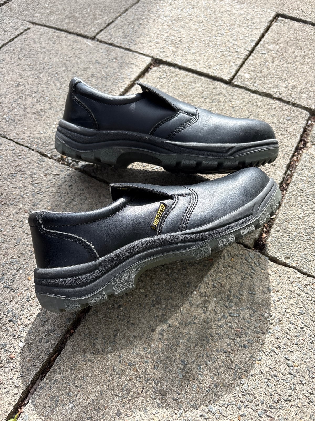 Koksschoenen, zwart, maat 40, oliebestendig, Ophalen, Zwart, Zo goed als nieuw, Werkschoenen