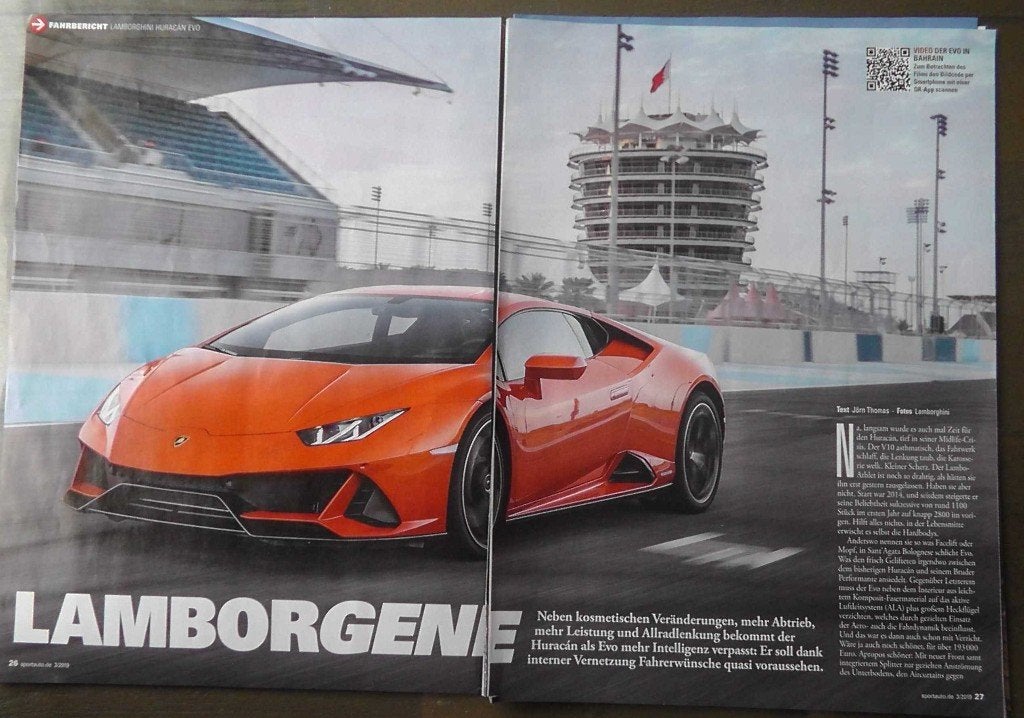 Lamborghini Huracan EVO ?  17x autotest lezen, Ophalen, Gelezen