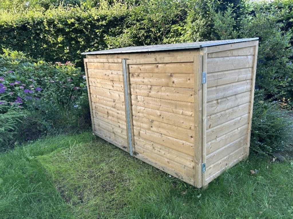 Stevige houten kliko ombouw voor 3 containers – Nieuw €599, Ophalen, Gebruikt