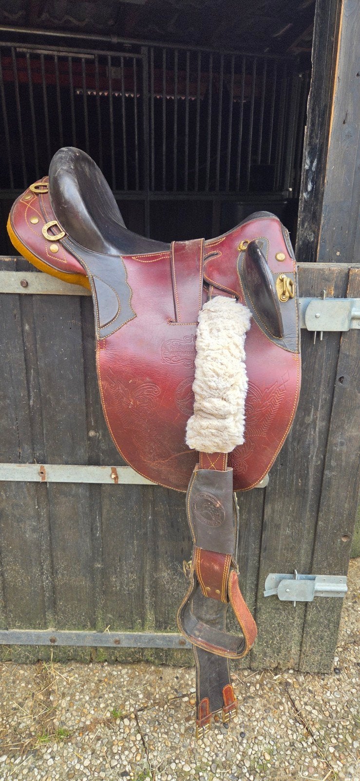 australian stock saddle, Dieren en Toebehoren, Paarden en Pony's | Zadels, Ophalen of Verzenden, Recreatie