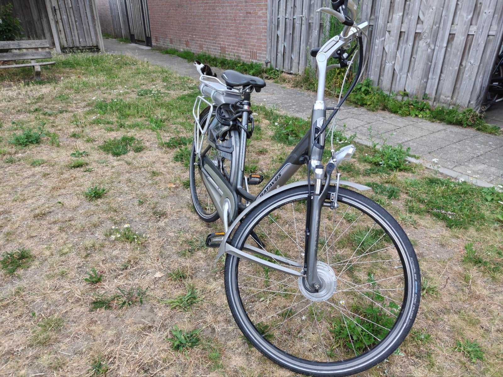 Electrische Batavus fiets, Ophalen, Gebruikt, Vering, Batavus