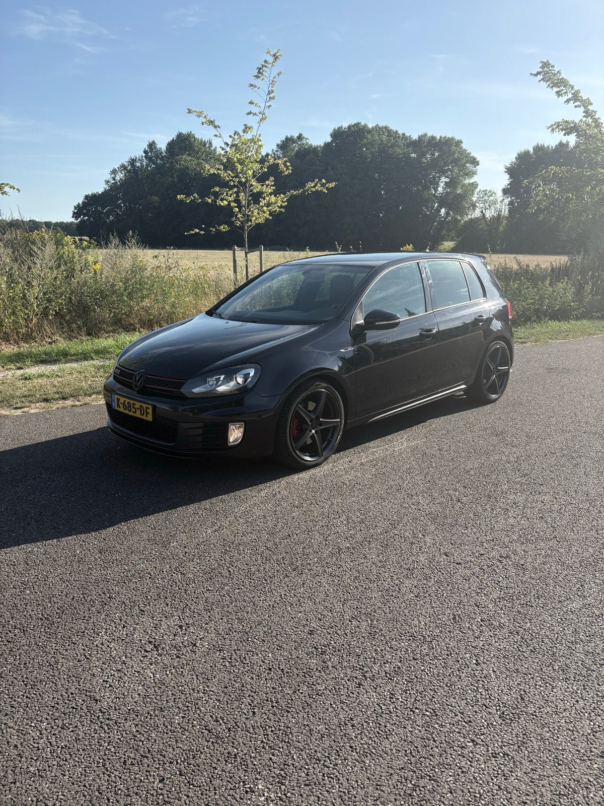 Volkswagen Golf 2.0 GTI 155KW DSG 2010 Zwart, Auto's, Volkswagen, Zwart, 4 cilinders, Zwart, Sportstoelen