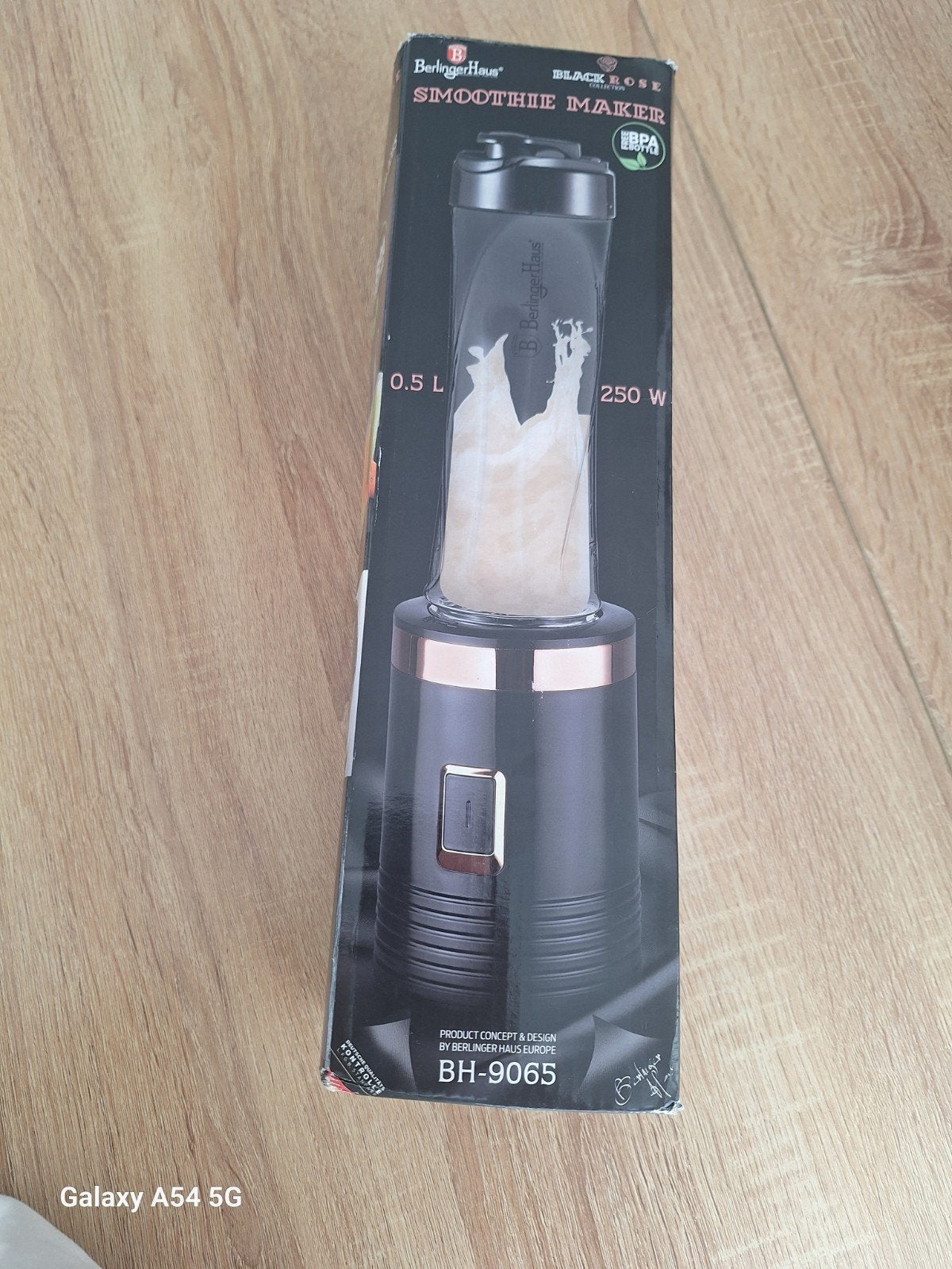 Berlinger Haus Smoothie Maker BH-9065 Zwart/Roségoud, Ophalen of Verzenden
