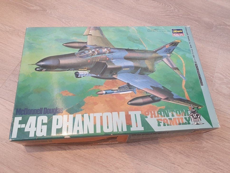 Hasegawa F-4G Phantom bouwdoos 1:48, Hobby en Vrije tijd, Modelbouw | Vliegtuigen en Helikopters, Ophalen, Nieuw, Groter dan 1:72
