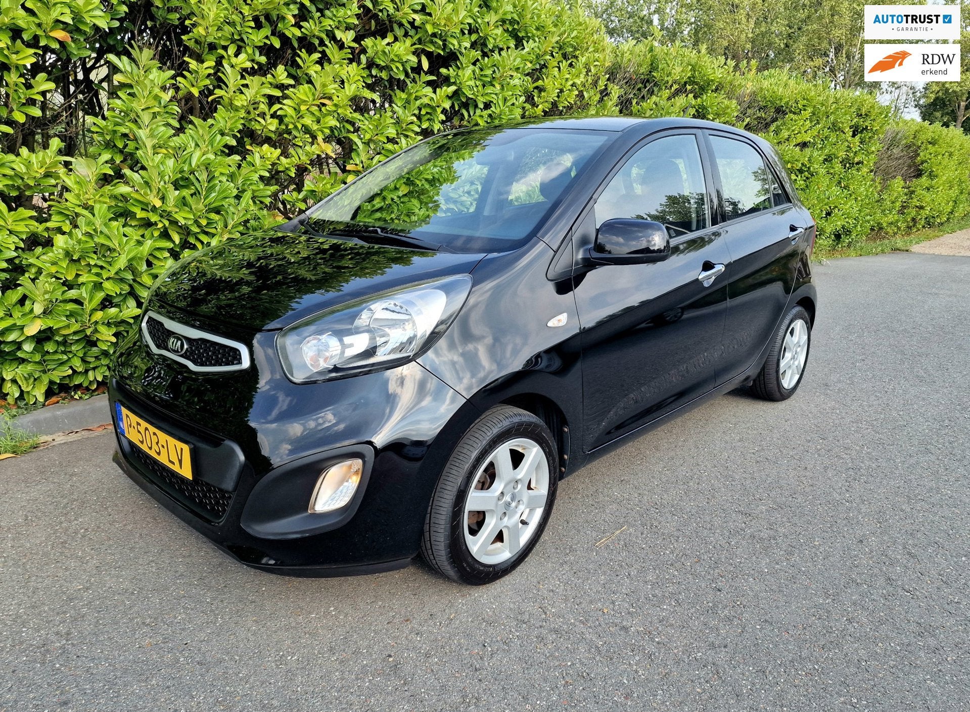 Kia Picanto 1.0 CVVT ISG Airco Nw Banden Nw koppeling Gr beu, Voorwielaandrijving, Euro 5, Stof, Gebruikt