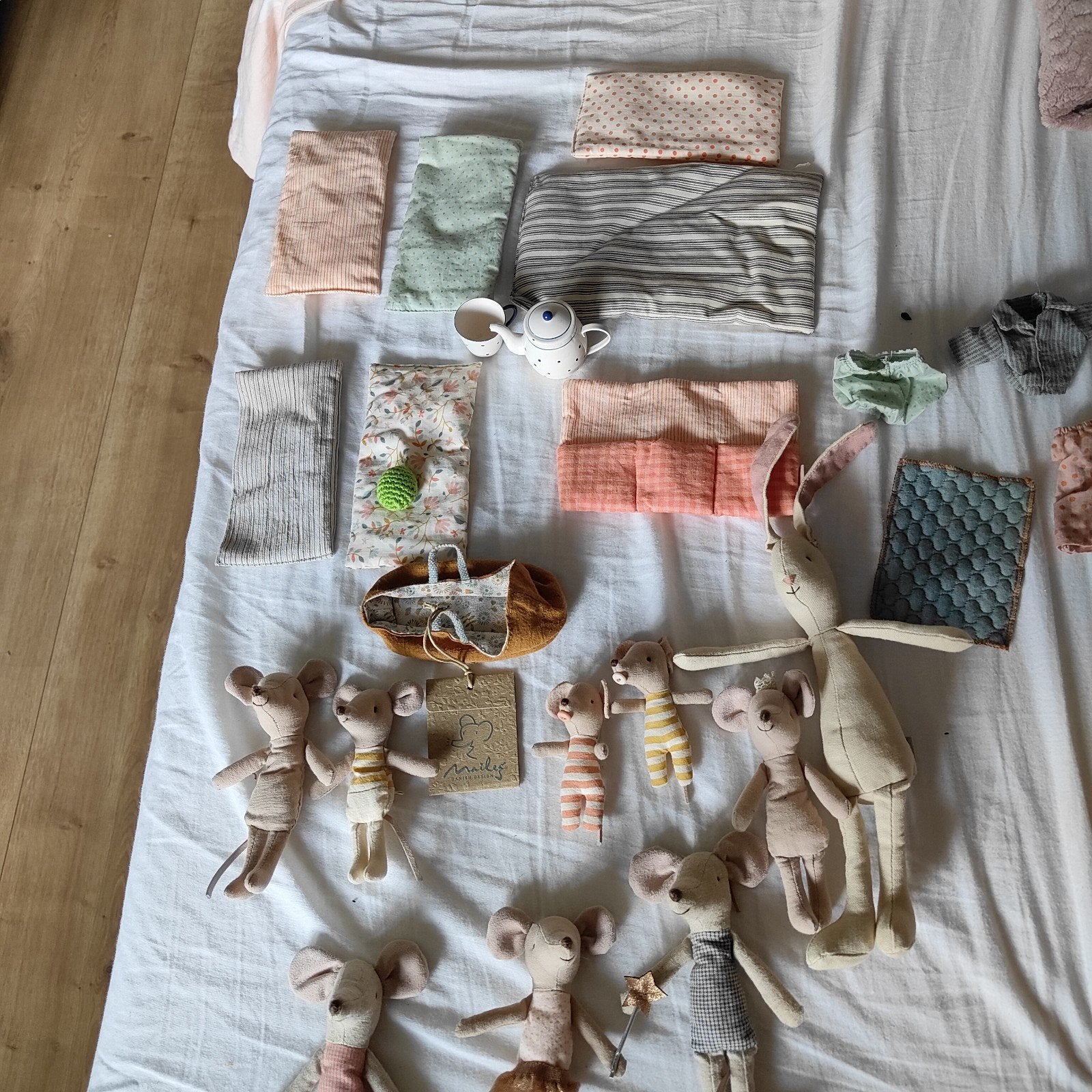 Grote collectie Maileg muizen en accessoires, Ophalen, Zo goed als nieuw, Jongen of Meisje