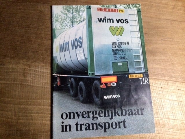Wim Vos, Ophalen of Verzenden, Gelezen, Vrachtwagen