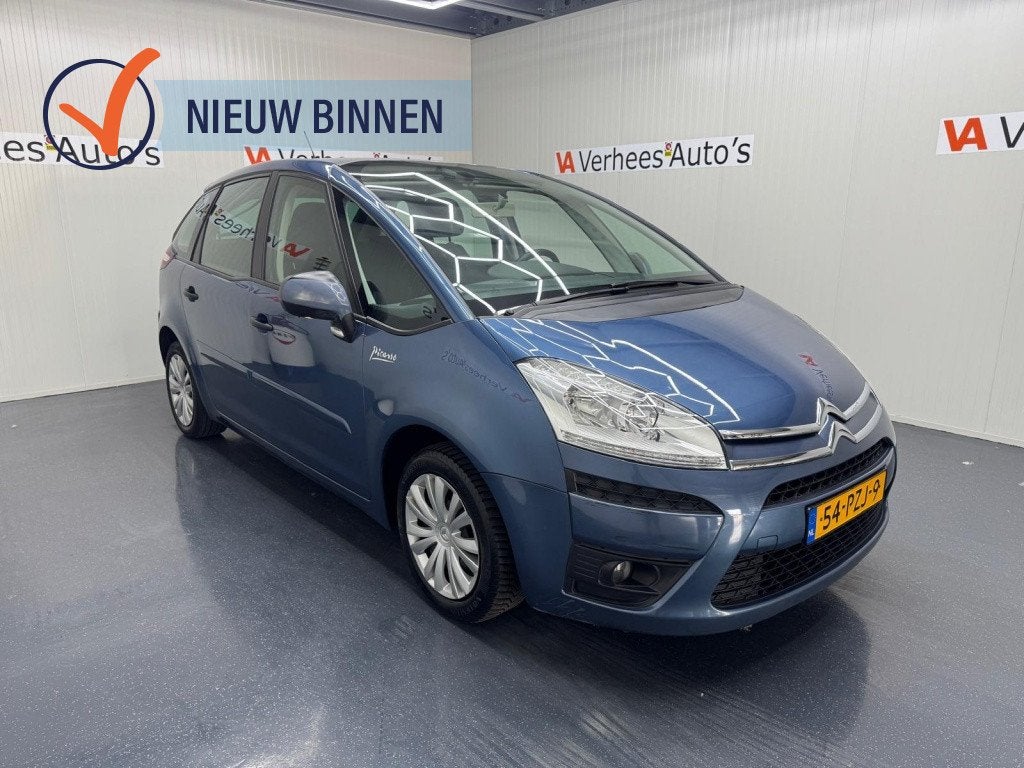 Citroën C4 Picasso 1.6 VTi Attraction (bj 2011), Auto's, Stof, Gebruikt, 4 cilinders, Blauw
