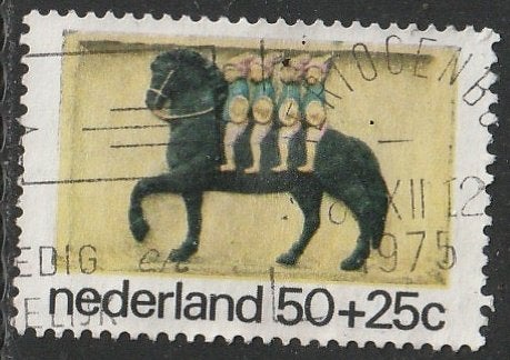 Nederland 1975 1081 Kind 50c Heemskinderen, Gest Den Bosch, Ophalen of Verzenden, Na 1940, Gestempeld