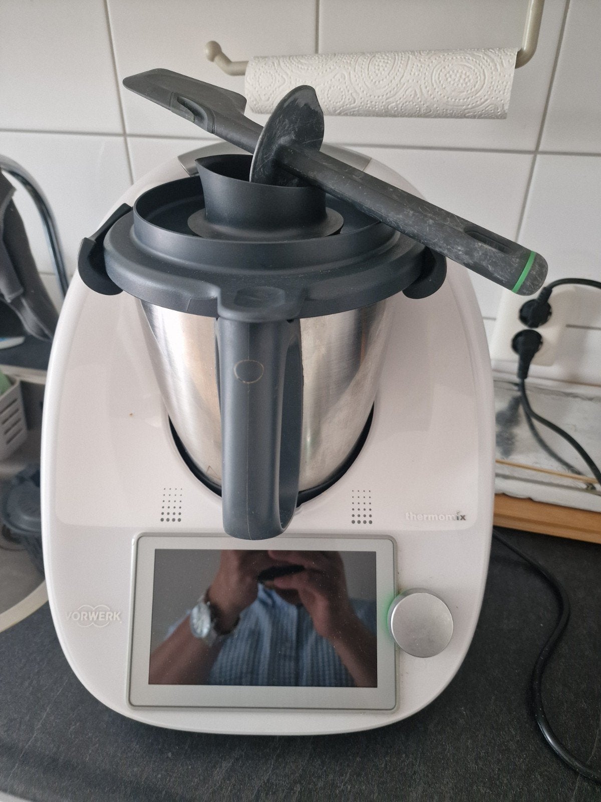 gebruikt Thermomix TM6 te koop, Witgoed en Apparatuur, Keukenmixers, Ophalen, Gebruikt, 3 snelheden of meer, 2 tot 3 liter