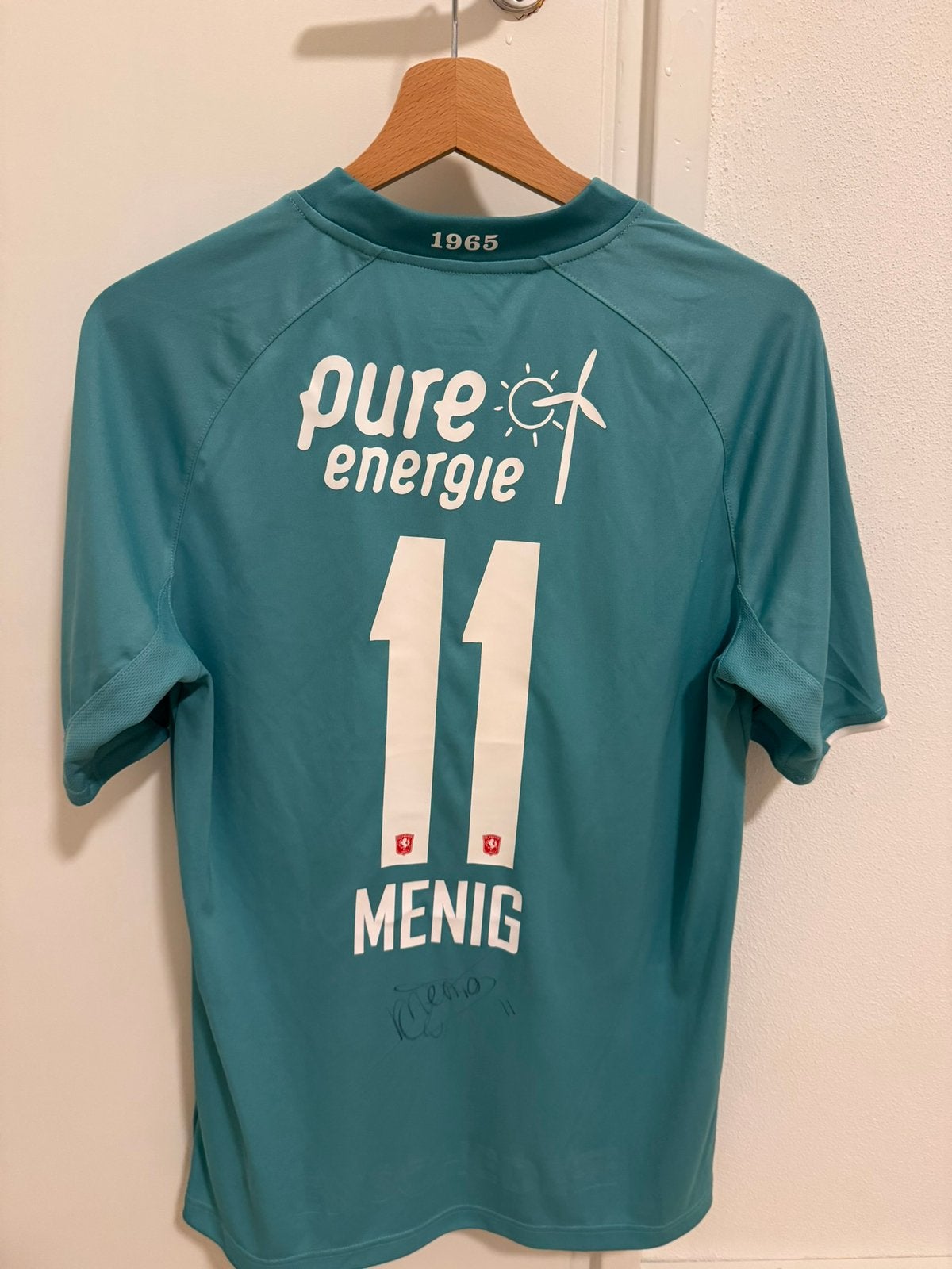 Matchworn shirt Menig FC Twente met COA, Ophalen of Verzenden, Zo goed als nieuw
