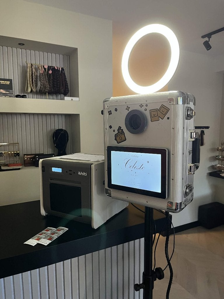 Klassieke photobooth | Te huur (onbeperkt prints), Ophalen of Verzenden, Zo goed als nieuw