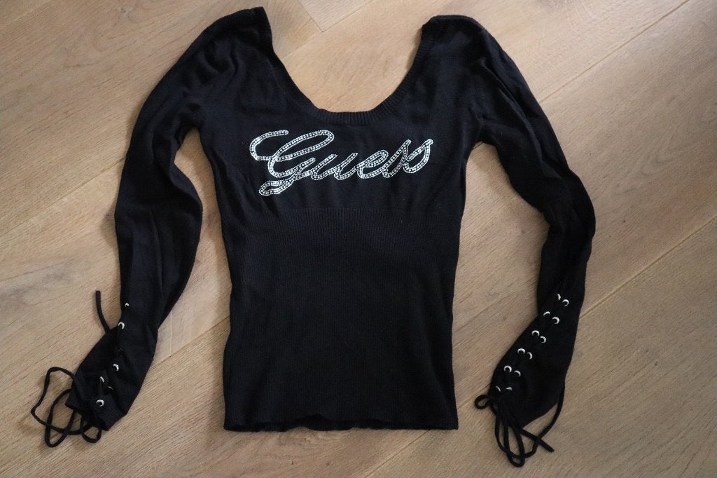 zwart Guess truitje maat M, Kleding | Dames, Maat 38/40 (M), Guess, Zwart, Ophalen of Verzenden