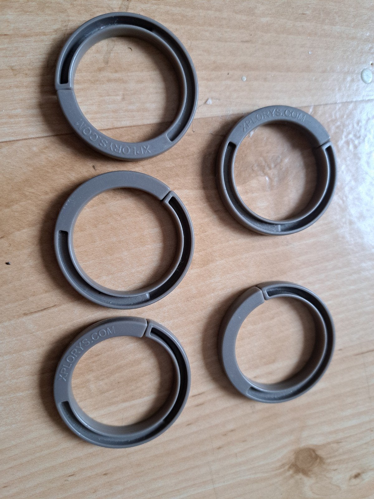 originele dooky ringen - Set van 5, Ophalen of Verzenden, Gebruikt