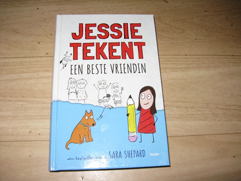 Sara Shepard - Jessie tekent een beste vriendin, Ophalen of Verzenden, Gelezen