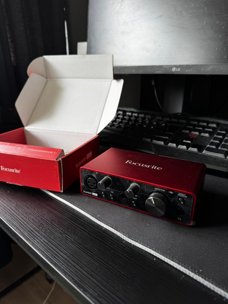 Focusrite Scarlett Solo 3th Gen, Computers en Software, Geluidskaarten, Ophalen of Verzenden, Nieuw, Extern