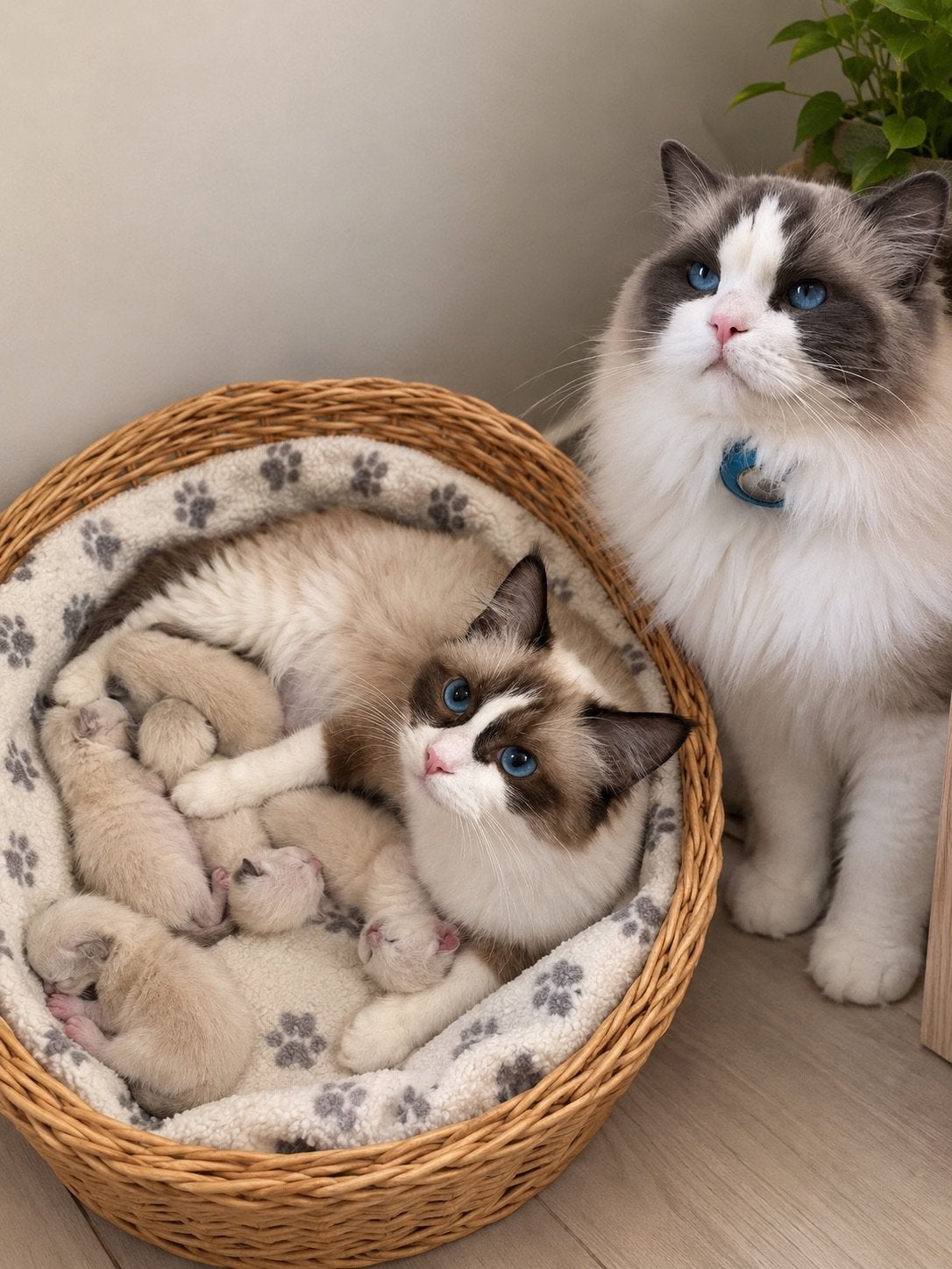 Ragdoll kitten met stamboom (fok), Meerdere dieren, Met stamboom, 0 tot 2 jaar