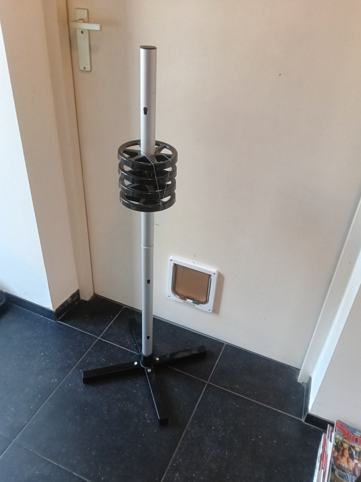 Carpoint bandenstandaard met hoes - gebruikt, Auto diversen, Ophalen, Gebruikt