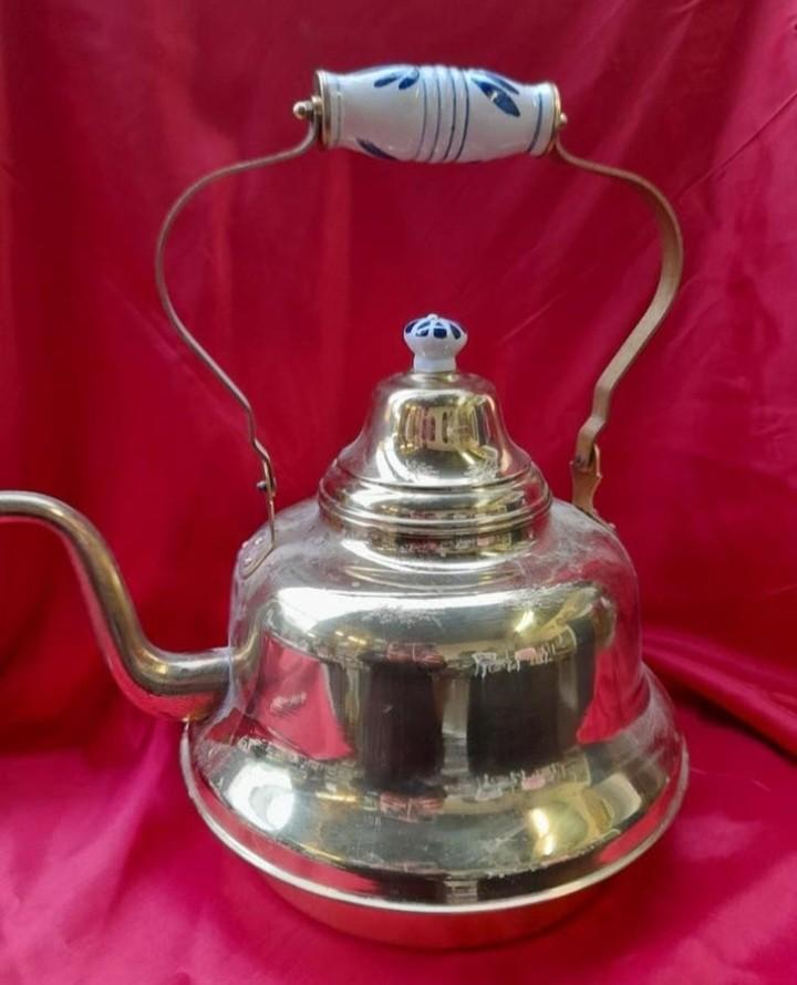 Mooie grote koperen ketel, Ophalen of Verzenden