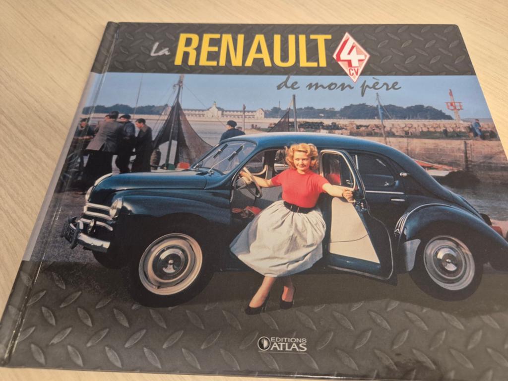 Hardcover gebonden boek Renault 4cv jaren 50 modellen izgst, Ophalen of Verzenden, Zo goed als nieuw, Renault