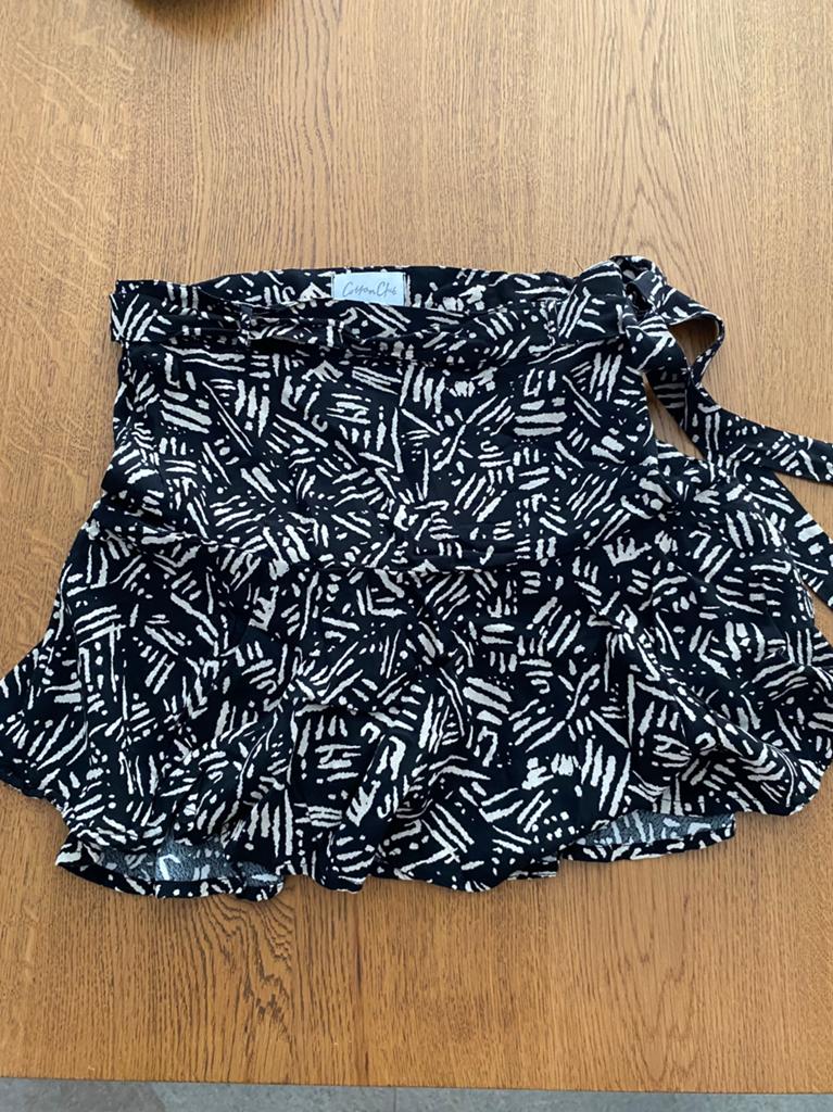 Zomer rokje cotton club mt S, Kleding | Dames, Rokken, Zwart, Ophalen of Verzenden, Zo goed als nieuw, Maat 36 (S)
