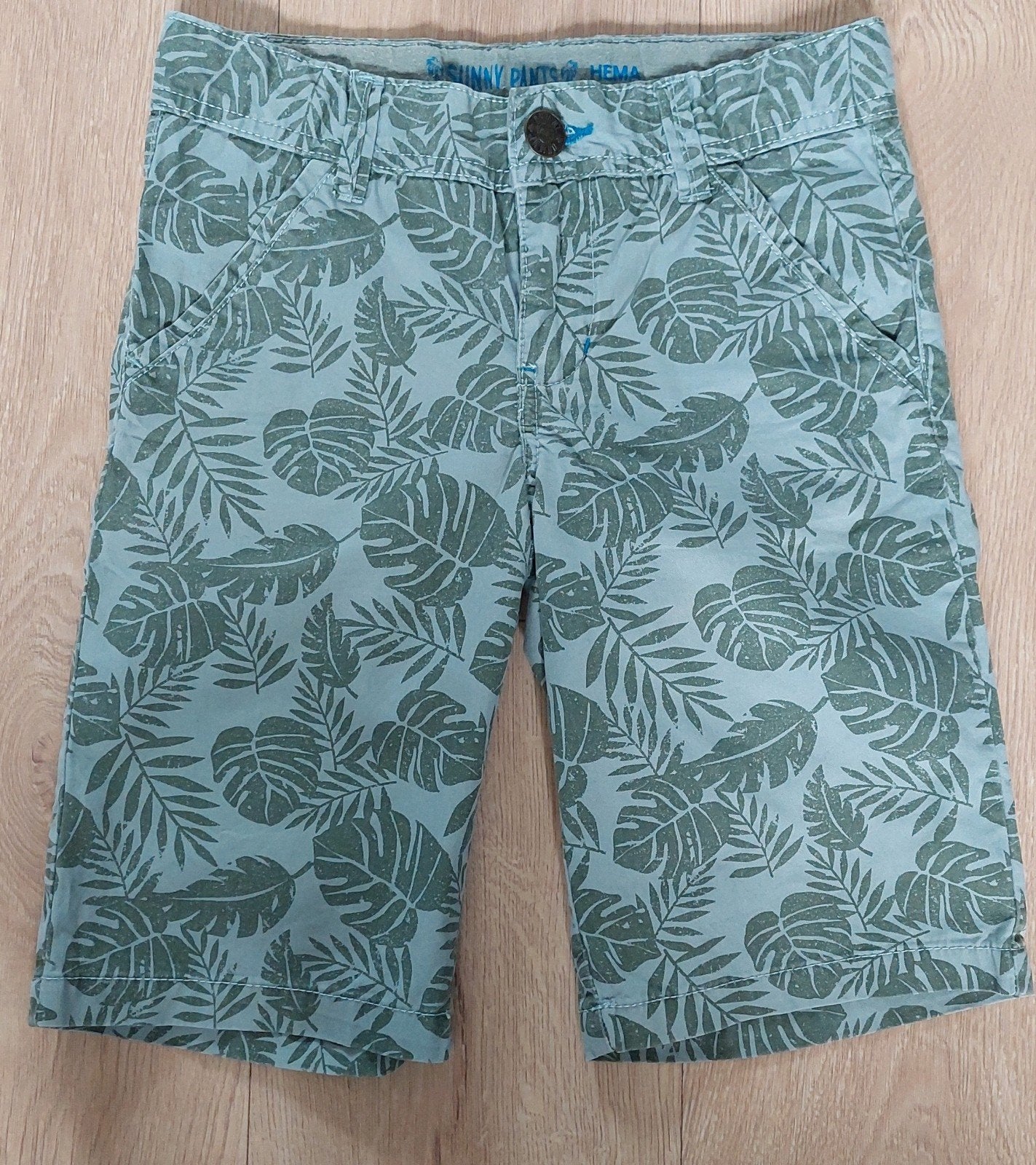 Korte broek short jongen maat 134/140 Hema zomer zgan., Kinderen en Baby's, Kinderkleding | Maat 134, Broek, Ophalen of Verzenden