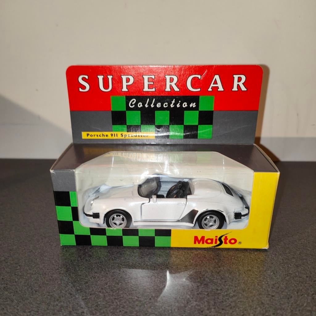 Maisto Supercar Collection Porsche 911 Speedster, Ophalen of Verzenden, Nieuw, Auto, Overige merken