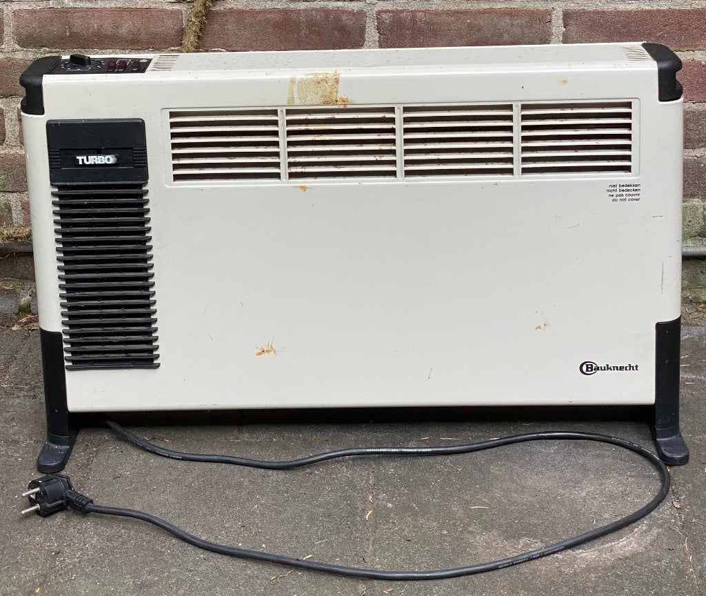 Electrische kachel Bauknecht, 67x42x17 cm, Doe-het-zelf en Verbouw, Verwarming en Radiatoren, 30 tot 80 cm, Gebruikt, Kachel, Ophalen of Verzenden