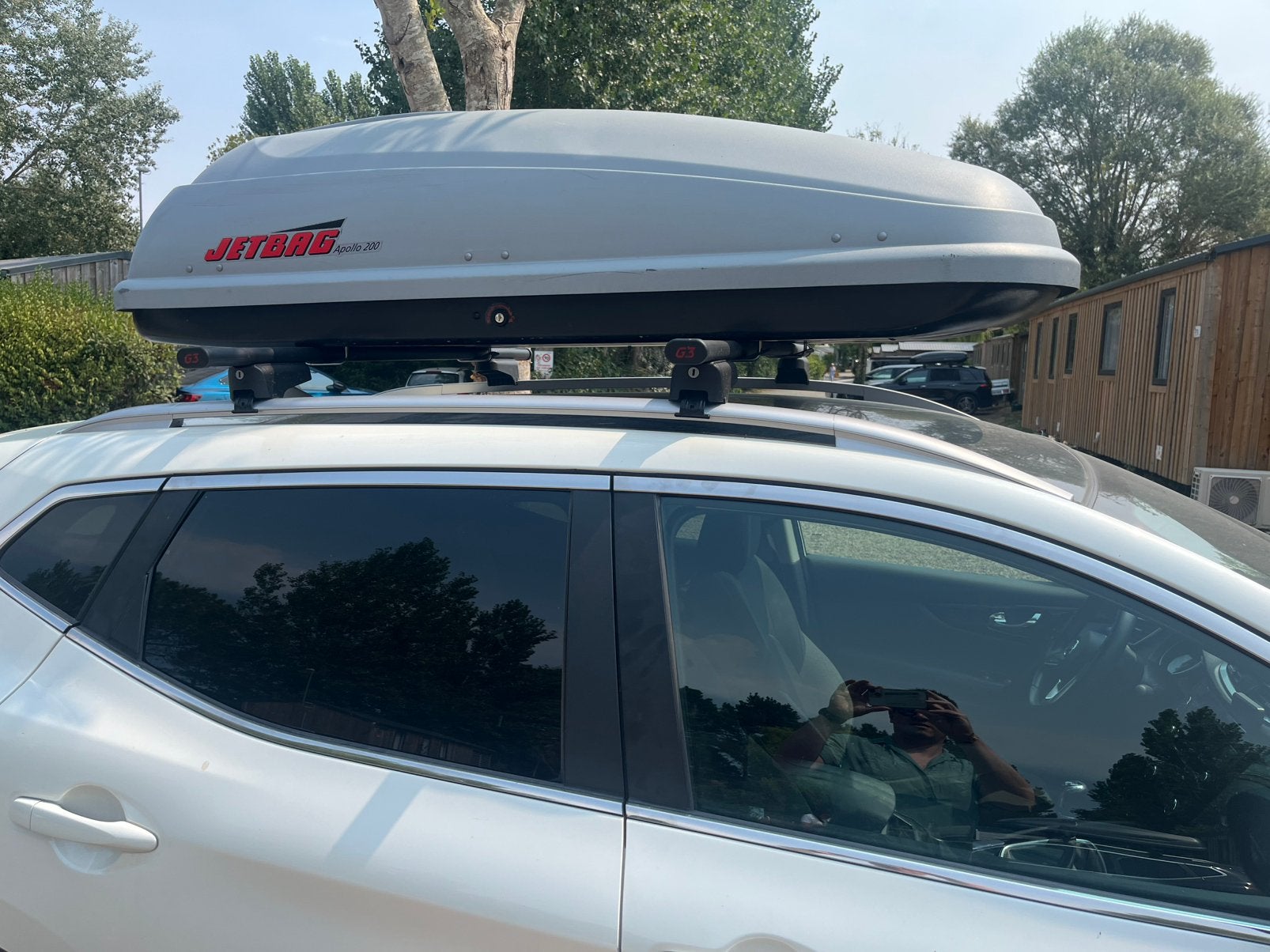 Jetbag Apollo 200 dakkoffer evt incl dragers!, Ophalen, Gebruikt