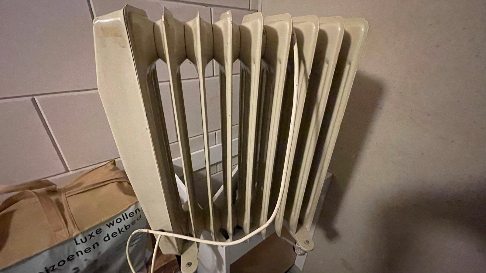 Junker + Ruh elektrische kachel/radiator, Ophalen, Gebruikt, Overige soorten, Elektrisch