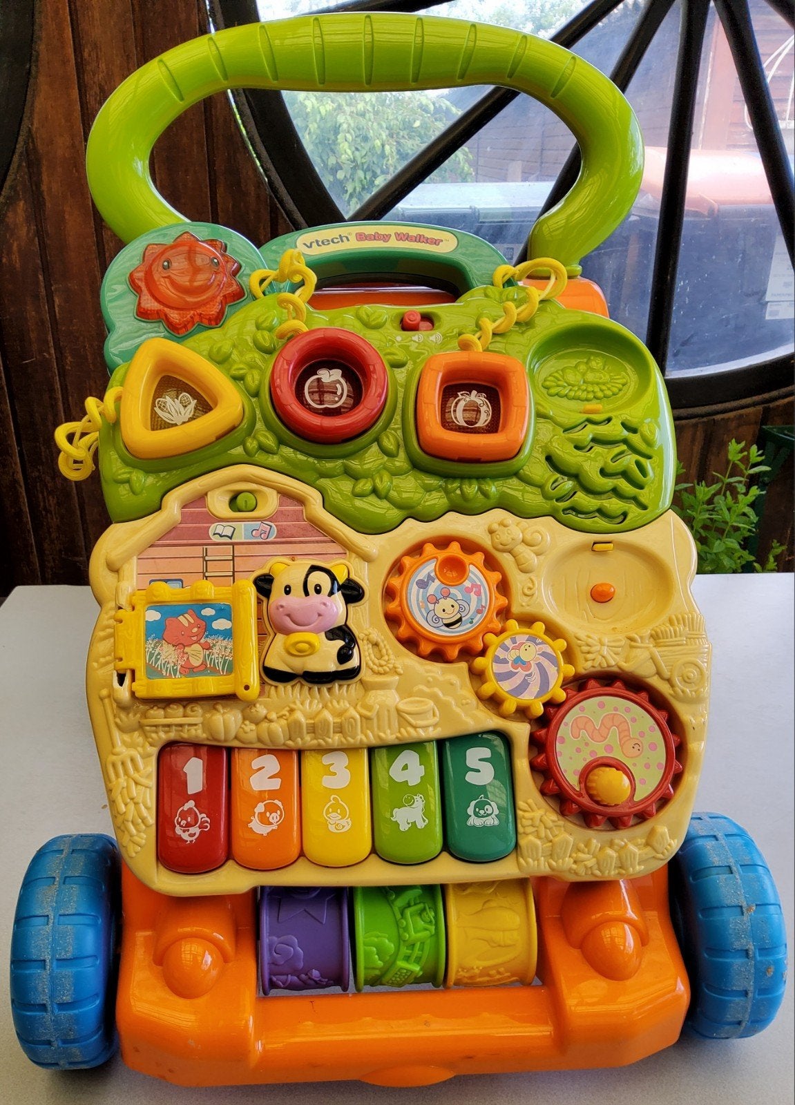 Vtech Baby Walker - Interactieve Loopwagen, Kinderen en Baby's, Speelgoed | Vtech, Ophalen of Verzenden, Gebruikt, 6 maanden tot 2 jaar