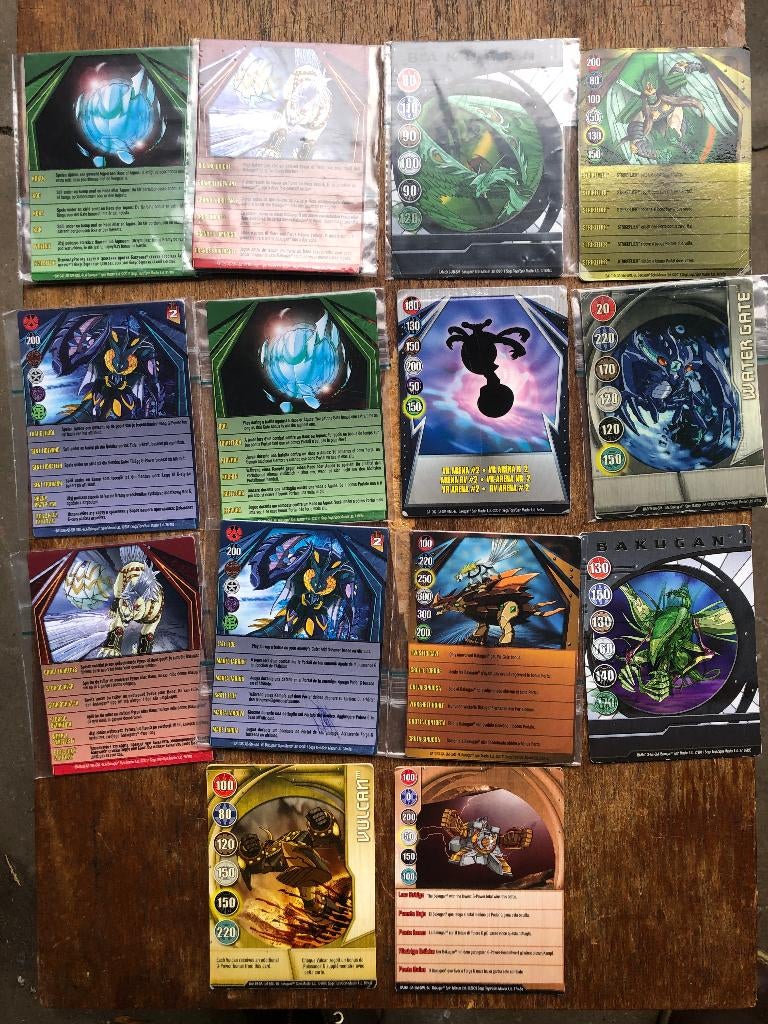 Partijtje Lego Bakugan Chima kaarten, Ophalen of Verzenden, Zo goed als nieuw, Meerdere kaarten