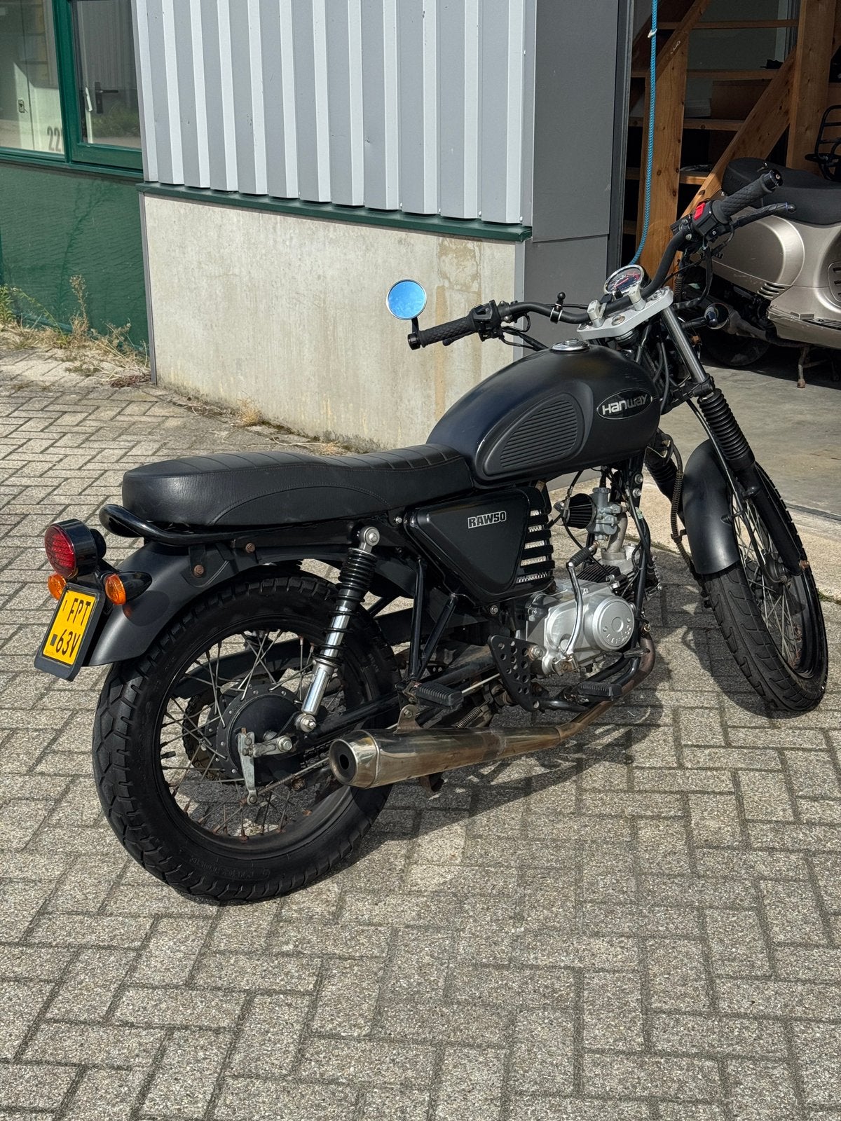 Hanway RAW 50 • 2023 • 110cc • Schakelbrommer, Fietsen en Brommers, Ophalen of Verzenden, Zo goed als nieuw