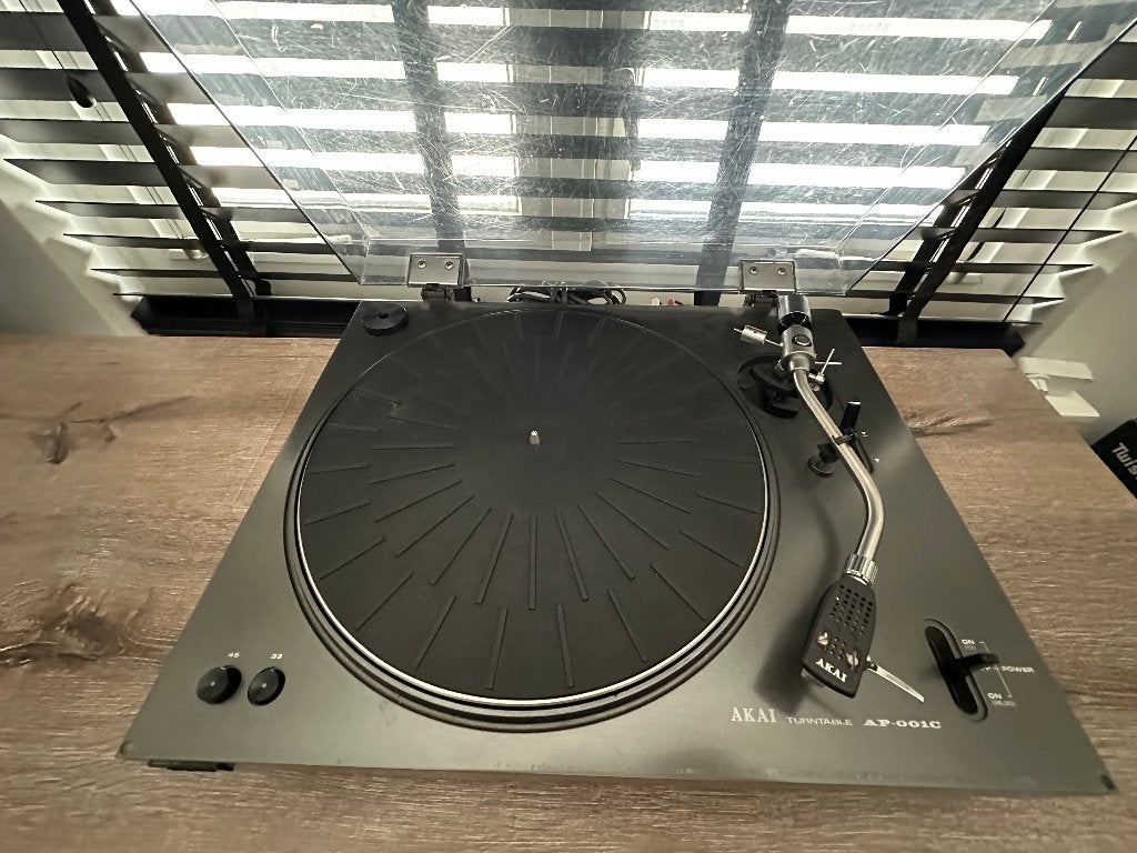 Prachtige Akai AP-001C Platenspeler – incl. Goldring G820, Ophalen, Gebruikt, Automatisch, Platenspeler