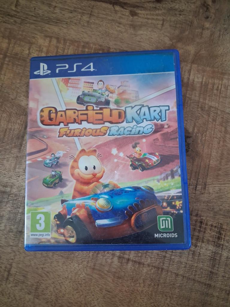 Garfield kart furious racing ps4 game, Gebruikt, Racen en Vliegen, Ophalen of Verzenden, 3 spelers of meer