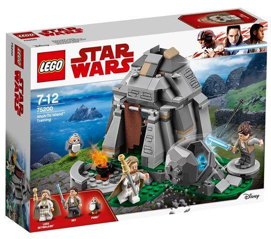 LEGO Star Wars 75200–Ahch-To Island Training – doos & boekje, Kinderen en Baby's, Speelgoed | Duplo en Lego, Zo goed als nieuw