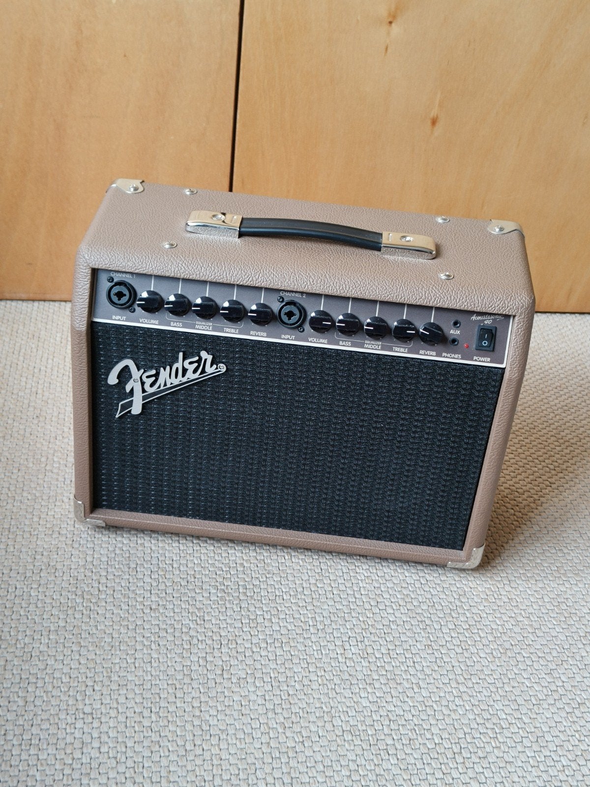 Fender Acoustasonic 40 Gitaarversterker, Ophalen of Verzenden, Zo goed als nieuw, Gitaar, Minder dan 50 watt