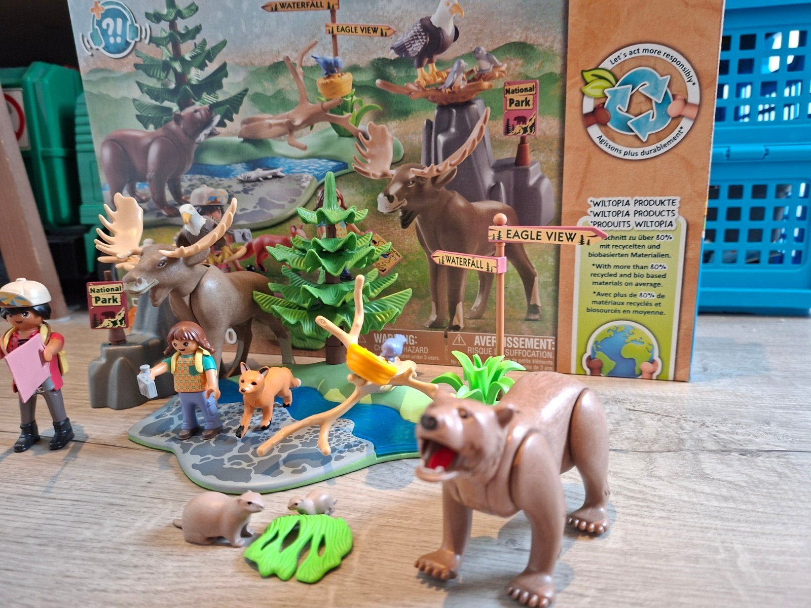 Playmobil Wiltopia: Avontuur in het Nationaal Park, Ophalen of Verzenden, Zo goed als nieuw, Jongen of Meisje