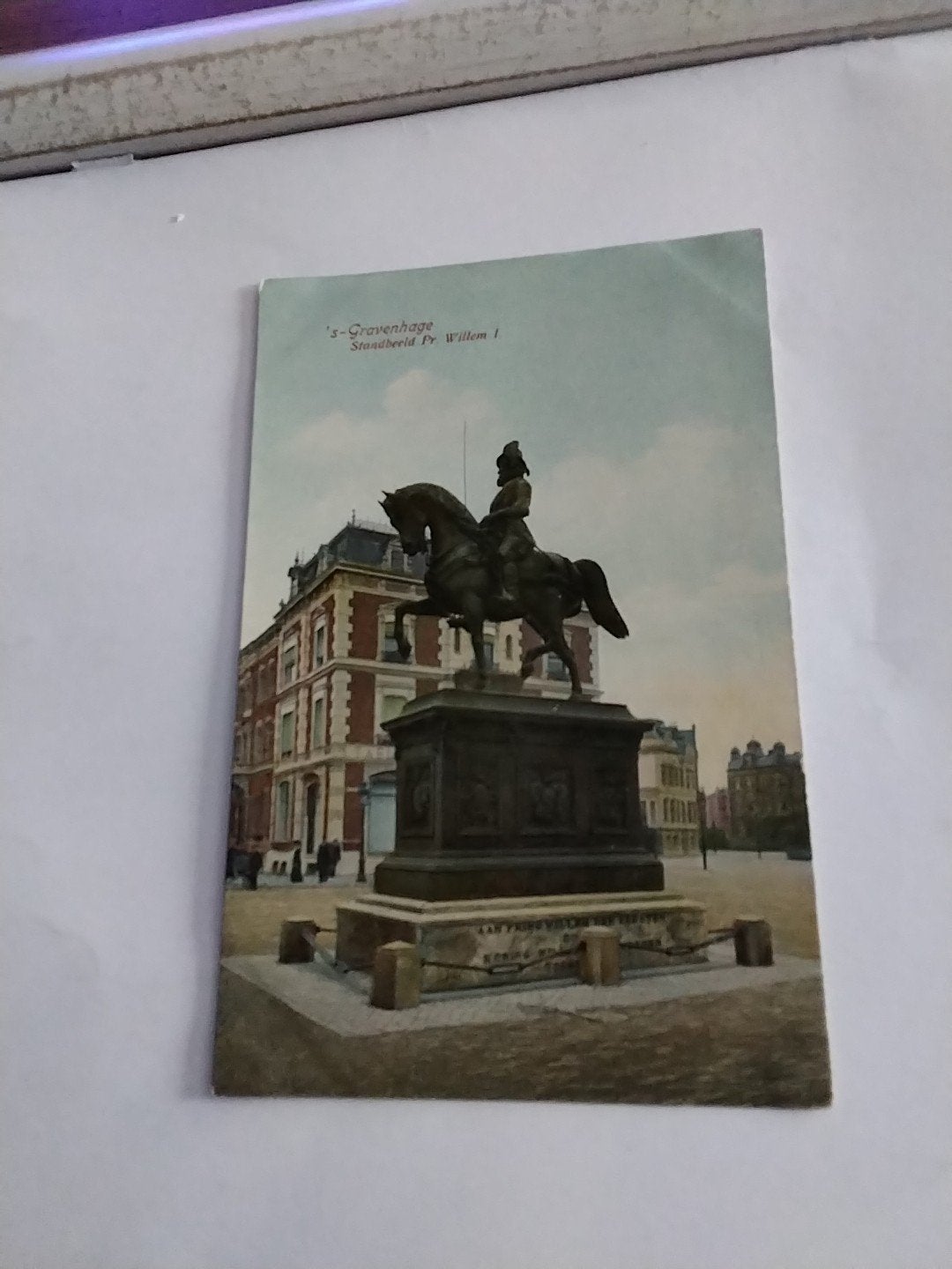 'S GRAVENHAGE. STANDBEELD. Pr. Willem I, Ophalen of Verzenden, Voor 1920, Zuid-Holland