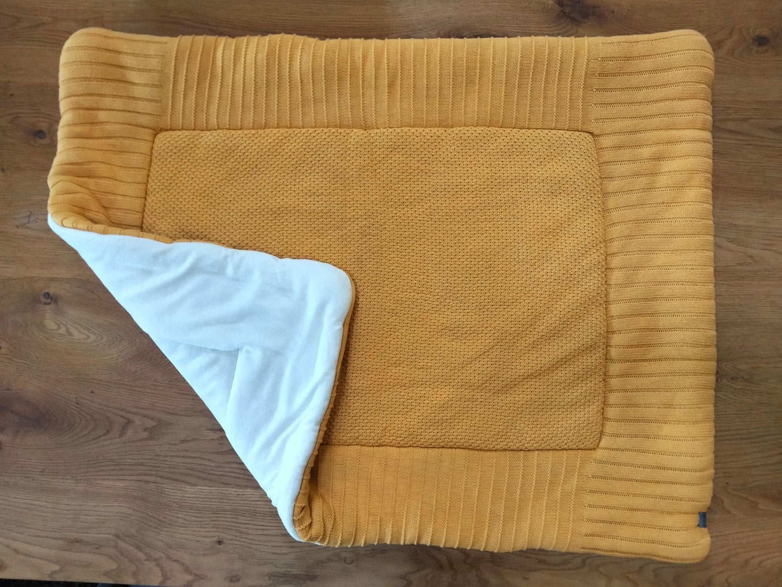 Gehaakt boxkleed Prenatal Okergeel, Ophalen of Verzenden, Zo goed als nieuw, Boxkleed