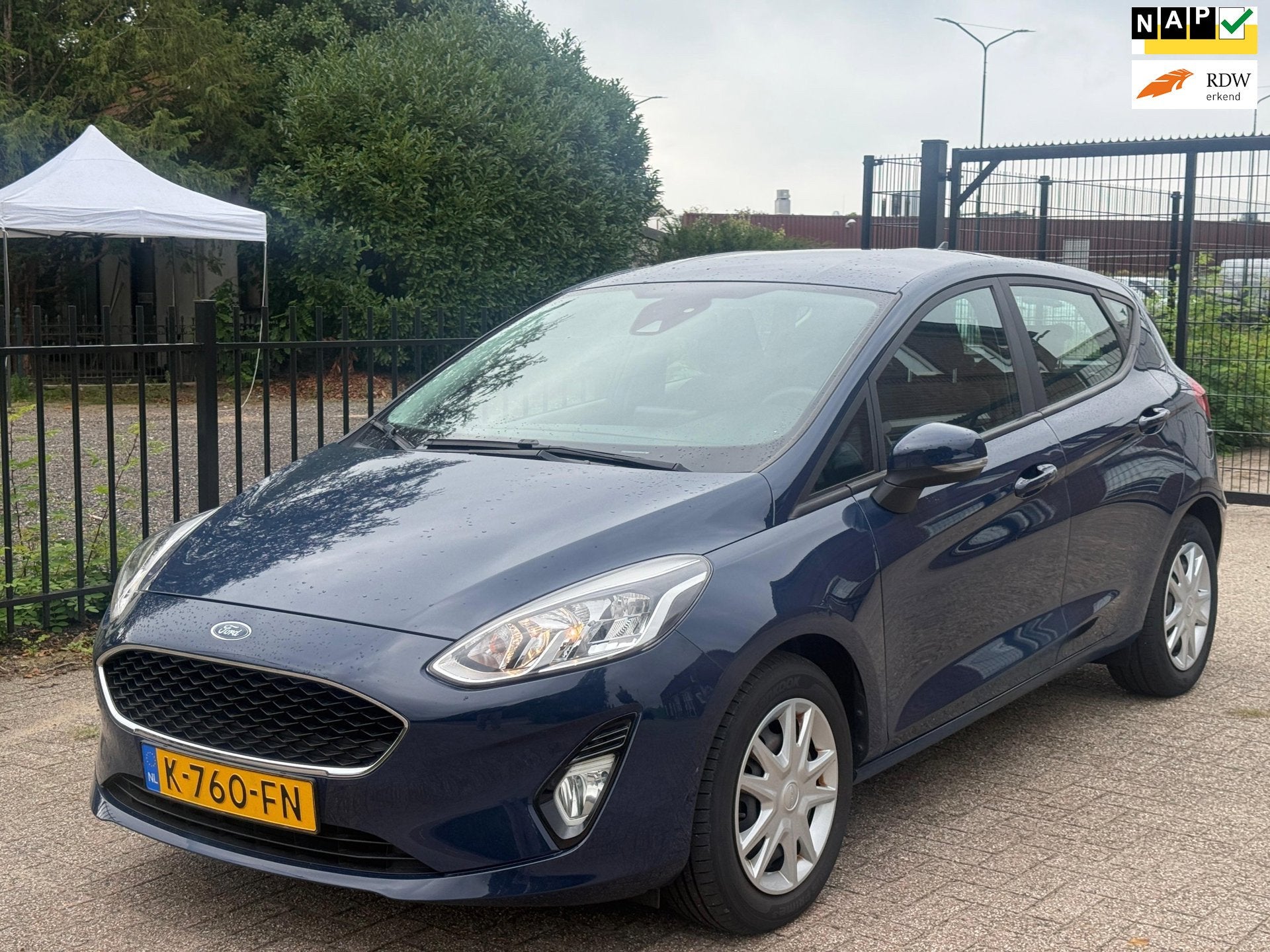 Ford Fiesta 1.0 EcoBoost Connected NAP dealer onderhouden, Voorwielaandrijving, Dealer onderhouden, Gebruikt, Euro 6