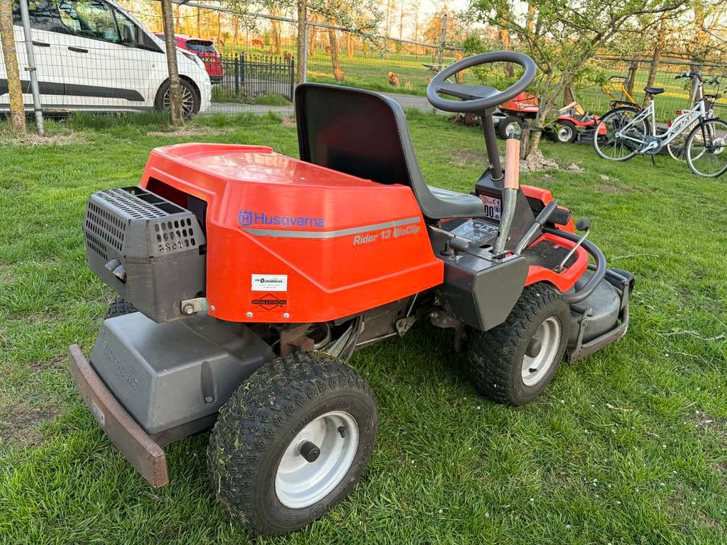 Husqvarna Rider 13 bio-clips zitmaaier, Ophalen, Zo goed als nieuw