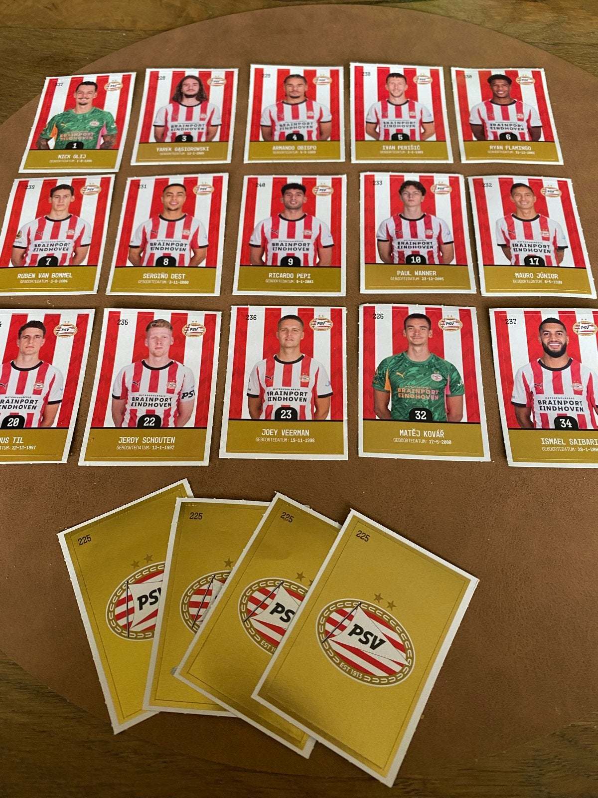 PSV Voetbalplaatjes Collectie - Brainport Eindhoven, Ophalen, Zo goed als nieuw, PSV, Poster, Plaatje of Sticker