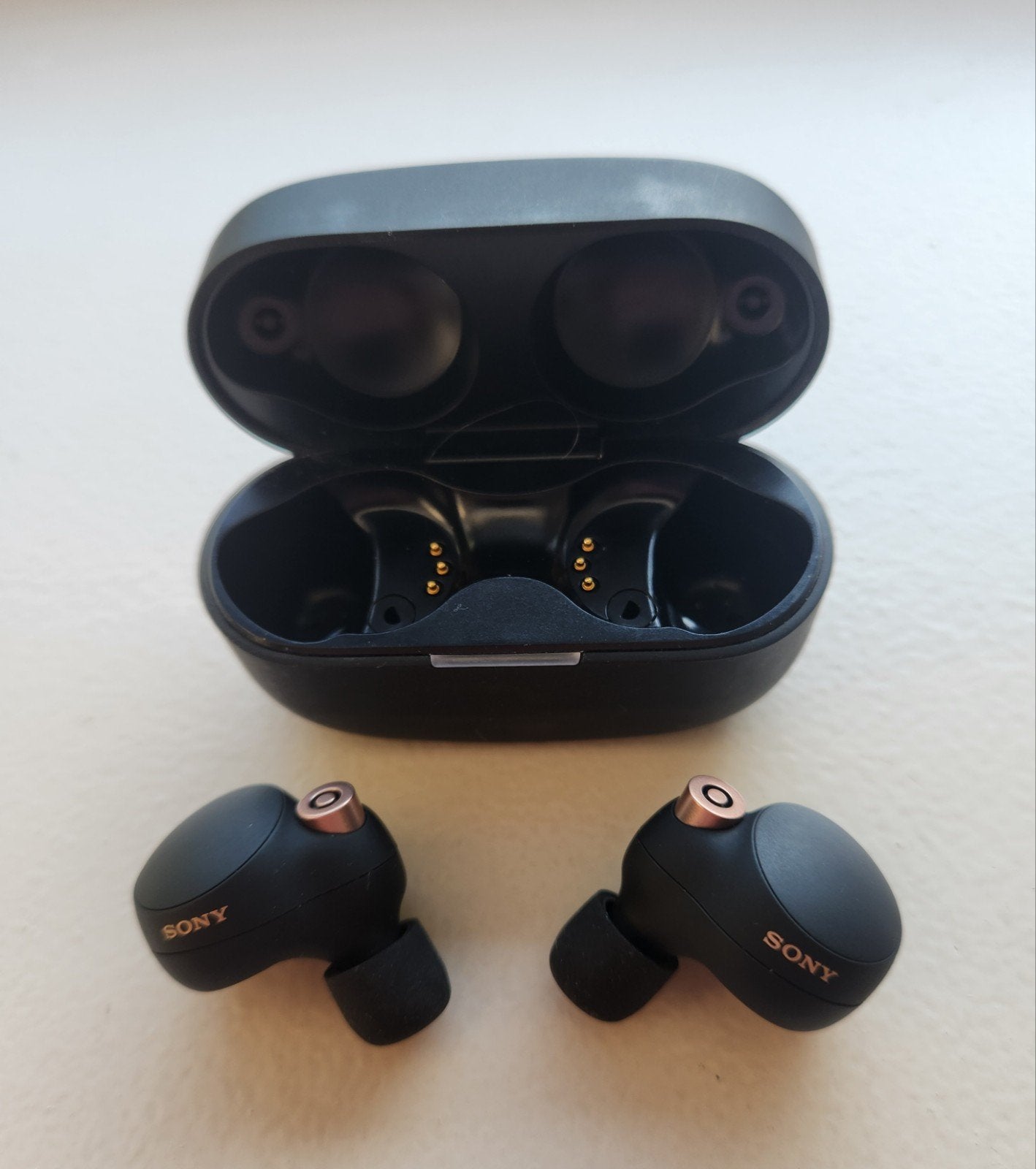 Sony WF-1000XM4 Draadloze In-ear Hoofdtelefoon Zwart, In-ear, Draadloos, Ophalen of Verzenden, Zo goed als nieuw
