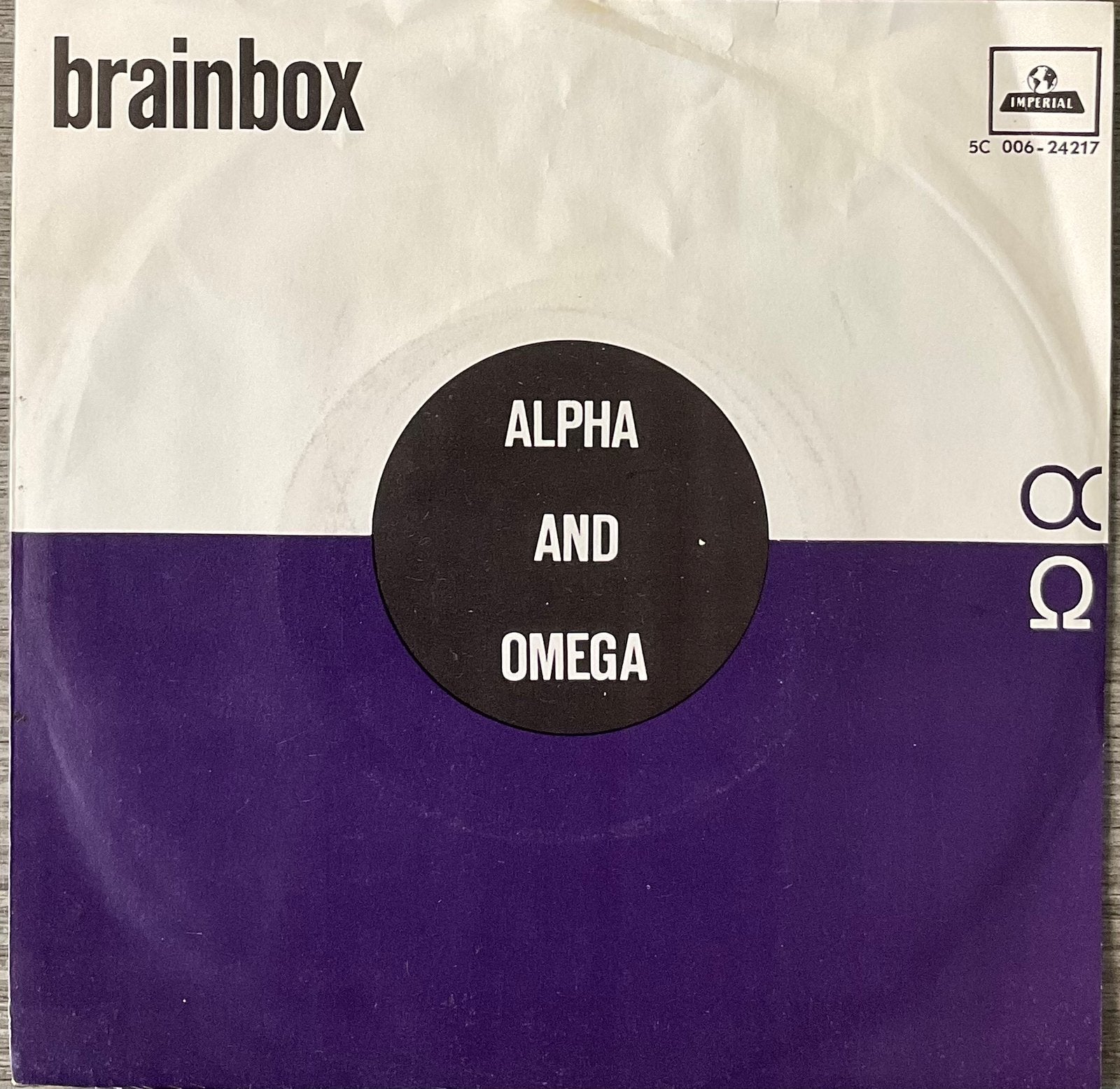 BRAINBOX - Between Alpha and Omega (NL’70)HEEL MOOI (Tip), Verzenden, 7 inch