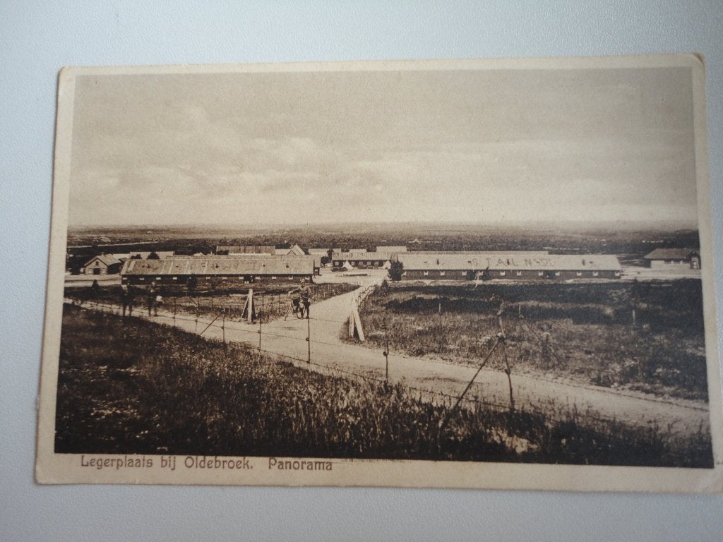 ansichtkaarten Legerplaats bij Oldebroek, Ophalen of Verzenden, 1920 tot 1940, Gelopen, Gelderland