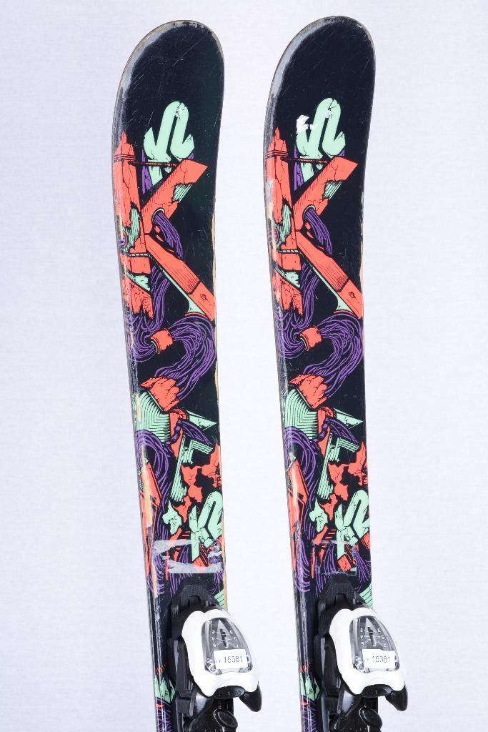 149 kinder ski's K2 JUVY, all terrain rocker, freestyle, Overige merken, 140 tot 160 cm, Gebruikt, Ophalen of Verzenden