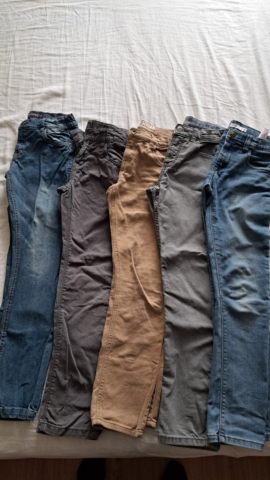 Kledingpakket maat 140: 5 truien en 5 broeken, Kinderen en Baby's, Ophalen of Verzenden, Zo goed als nieuw, Jongen, Setje