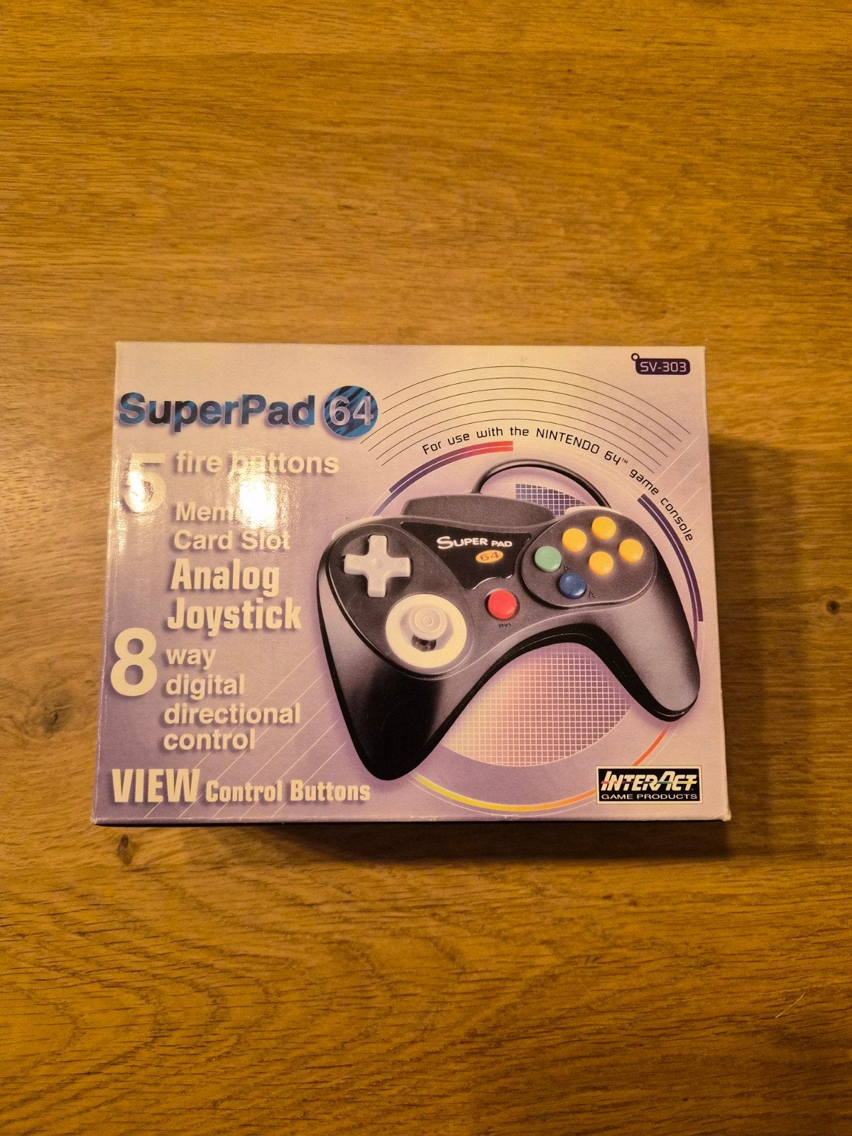 Nintendo 64 Superpad Controller - Extra lange kabel, Spelcomputers en Games, Ophalen of Verzenden, Nieuw, Met 1 controller