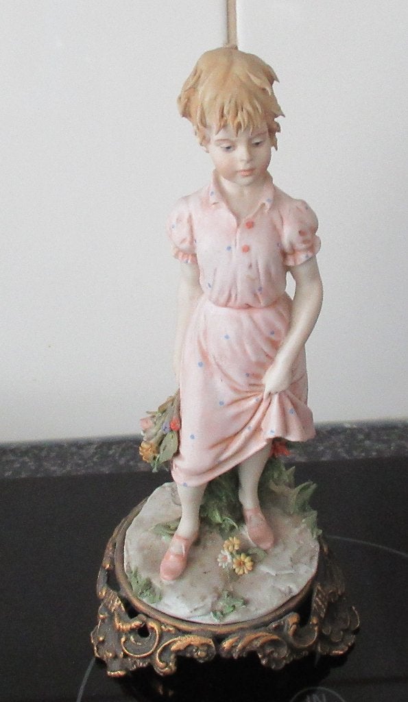 PORSELEINEN BEELDJE - CAPODIMONTE-BENACCHIO- TRIADE ca1960, Ophalen of Verzenden